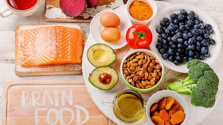 potraviny bohaté na vitamíny pro mozek